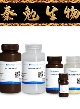 Biosharp白鲨 BL563B 6% PAGE彩色凝胶快速制备试剂盒(淡黄色)