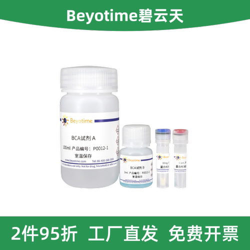 碧云天BCA蛋白浓度测定试剂盒