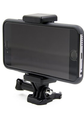 gopro夹子 运动相机配件自拍杆手机夹 hero5/4/3+相机配件