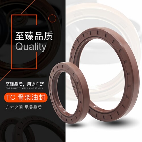 进口氟胶TC骨架油封耐高温耐腐蚀