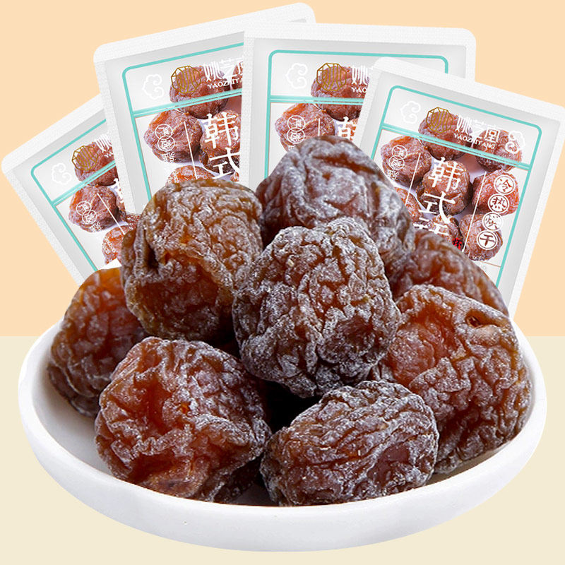 姚芝堂韩式话梅果干酸甜蜜饯宿舍解馋办公室散装休闲小吃零食果脯