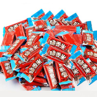 脆香米夹心巧克力牛奶味500g