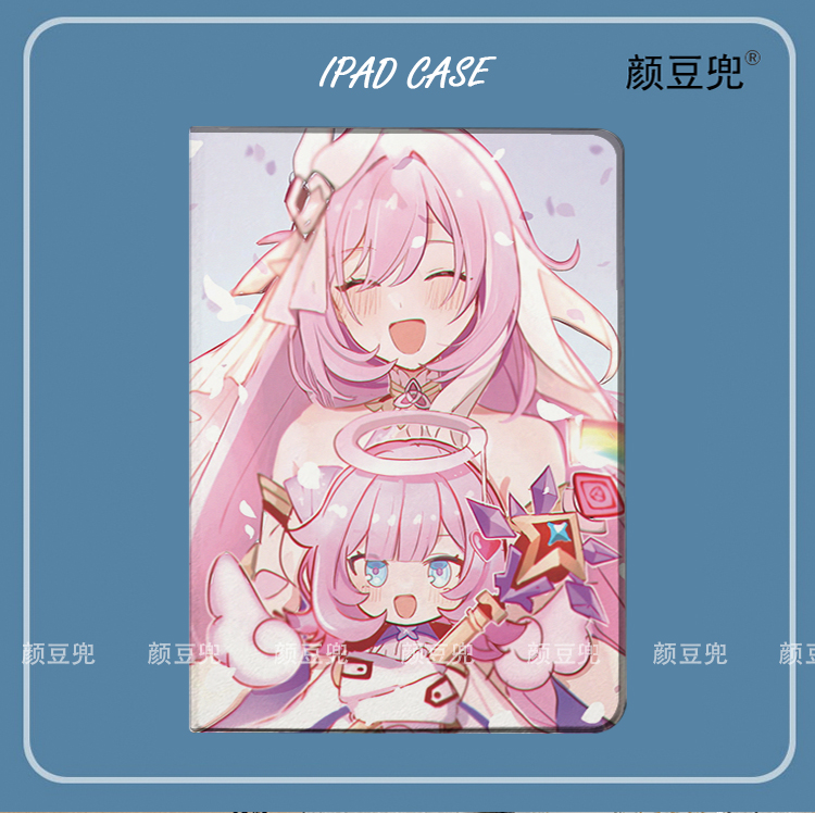 爱莉希雅 崩坏3周边ipad10.2适用air4/5第十代10.9保护套matepad pro12.9笔槽mini5/6小米5/6pro11荣耀V8华为