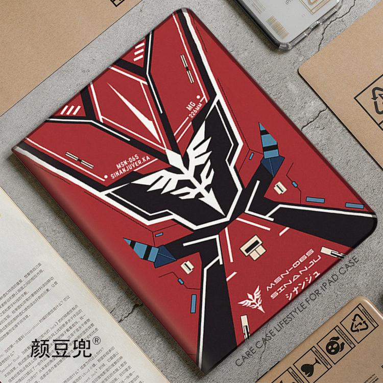 新吉恩 高达机动ipad10.2适用air4/5保护套pro11笔槽mini56小米5Pro第十代matepad pro12.9荣耀V8华为M6 10.8
