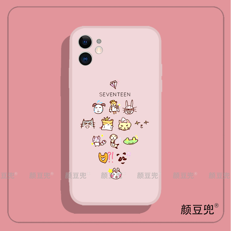 Seventeen全圆佑12Pro手机壳8Plus适用iphone14pro max硅胶iqoo11苹果13Pro动漫红米K50一加9华为P50软壳8Plu