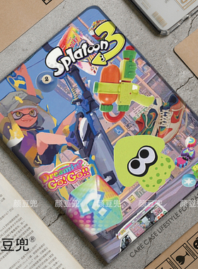 Splatoon喷射战士ipad10.2适用于air4/5 10.9保护套matepad pro12.9 Air3笔槽mini5/6小米5/6pro11华为M6荣耀