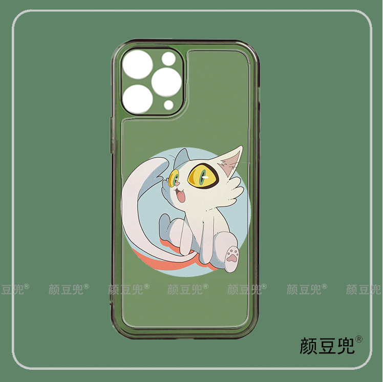 铃芽之旅 大臣白猫12Pro手机壳8Plus适用iphone14pro max硅胶iqoo11苹果13Pro动漫红米K50一加9华为P50软8Plu