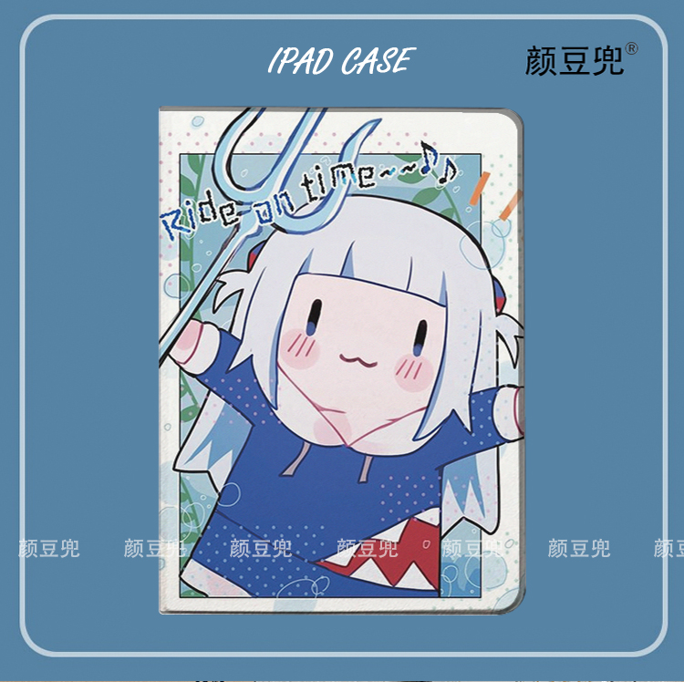 鲨鱼GAWR噶呜ipad10.2古拉matepad适用air45保护套pro11笔槽mini6