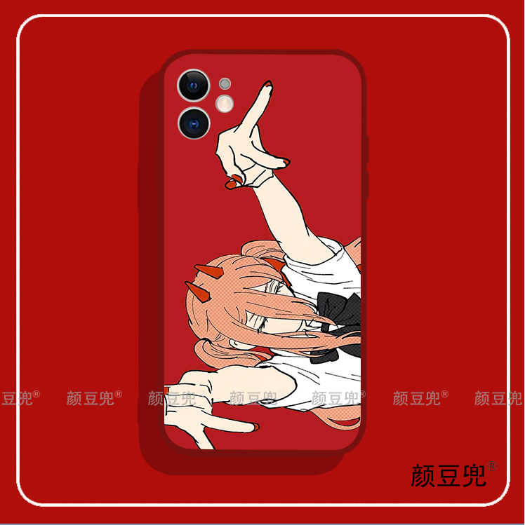 电锯人 帕瓦手机壳iPhone13适用12 Pro苹果11 XS MAXR软IQOO9动漫