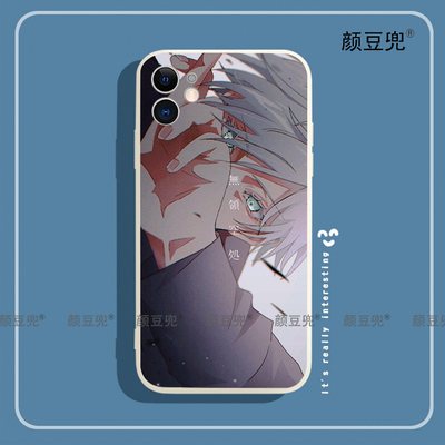 5t5五条悟 咒术回战手机壳iPhone11适用12 Pro苹果XS MAXR动漫78p