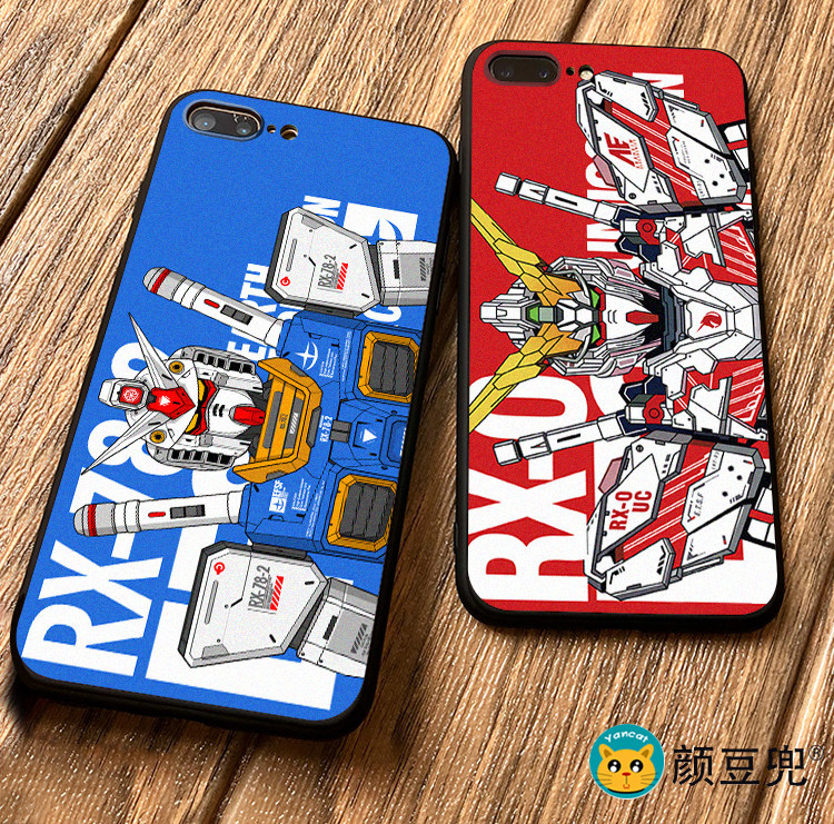 独角兽RX78-2元祖高达11PRO适用XR苹果XSMAX手机壳8P40华为mate30