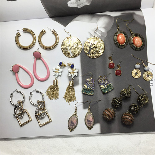 孤品合集古着耳坠