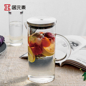 居元素玻璃水升耐高温凉水壶水杯大容量家用斯普瑞特YJ