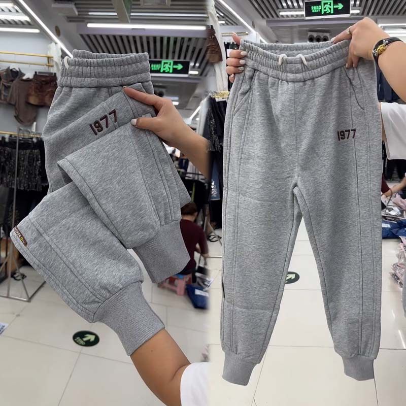 欧货加绒加厚棉卫裤女冬季新款宽松显瘦保暖运动裤高腰百搭哈伦裤,女装/女士精品,卫裤,淘宝优惠券,粉丝福利购,淘宝优惠卷