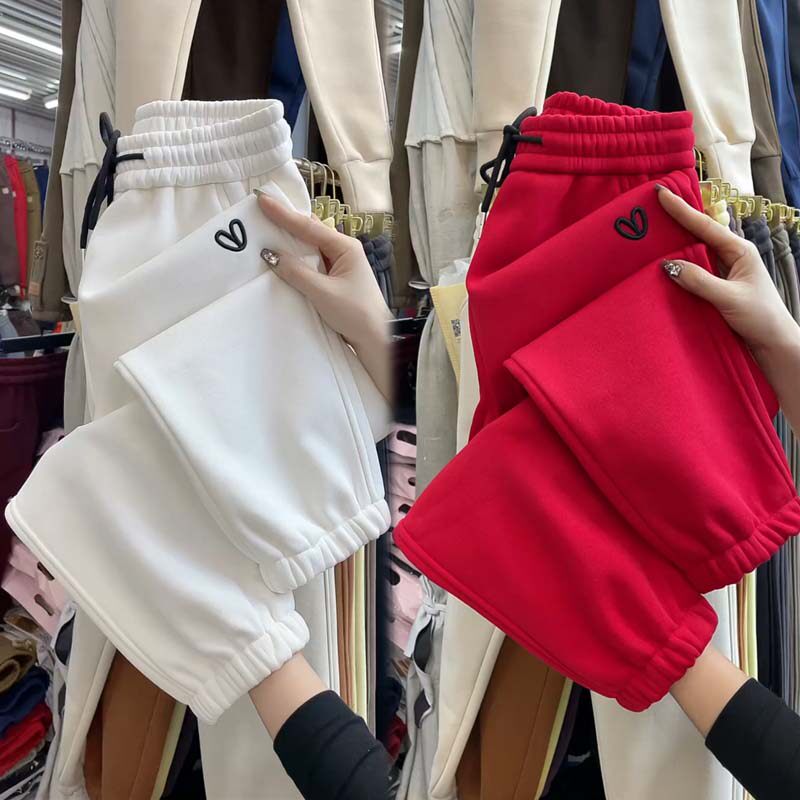 冬季新款加绒加厚休闲裤女时尚百搭高腰哈伦裤宽松显瘦保暖灯笼裤,女装/女士精品,休闲裤,淘宝优惠券,粉丝福利购,淘宝优惠卷