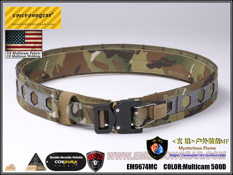 Emersongear/爱默生 FRO法老风格&ldquo;野牛&rdquo;战术腰带二合一腰带腰封