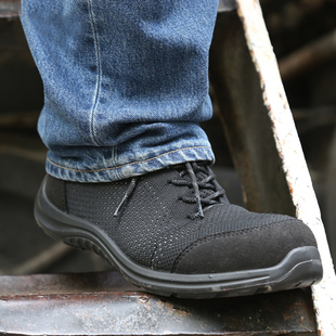 劳保鞋男防砸防静电防刺穿轻便透气防臭钢头安全鞋工厂直发