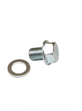 适用 豪爵NK150/DL150/GZS150/DF150/DR160/DR150放机油螺丝 螺杆