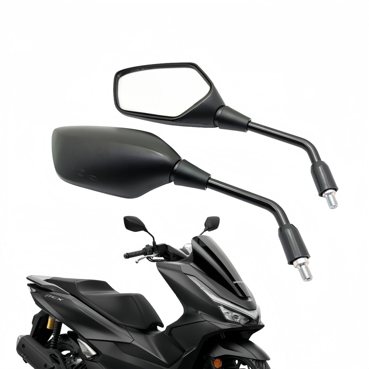 本田摩托车后视镜原装反光镜