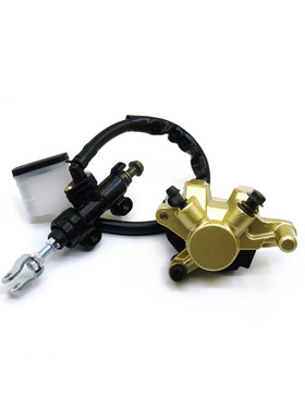 适用隆鑫无极300R RR DS AC LX300脚刹泵 一字泵 后刹车泵卡钳