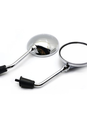 适用 本田ns125la改装后视镜 摩托车复古配件 NS125LA反光镜 高清