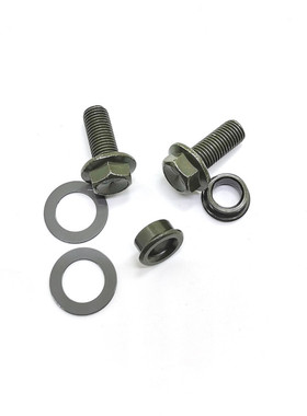 适用雅马哈摩托车福喜LYM100T巧格JOG鬼火大脚架大撑螺丝轴套胶垫