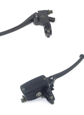 适用奔达摩托车250离合手把总成镜座原驰兽bd250-2方二刹车泵手柄