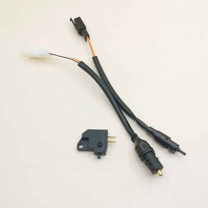 豪爵铃木刹车灯开关摩托车红宝