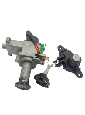 适用豪爵HJ100T-12踏板摩托车 车头锁VM100N电门锁 套锁 钥匙开关