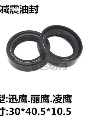 适配雅马哈踏板车ZY125凌鹰丽鹰迅鹰125减震油封避震油封前叉油封
