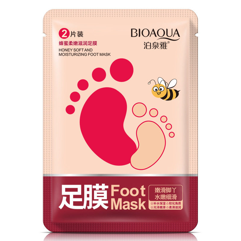 蜂蜜柔嫩滋润足膜补水保湿滋润