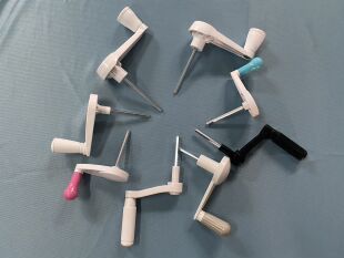 适配儿童学习桌手摇柄调节器高低爱果乐仙乐居摇把杆升降把手器