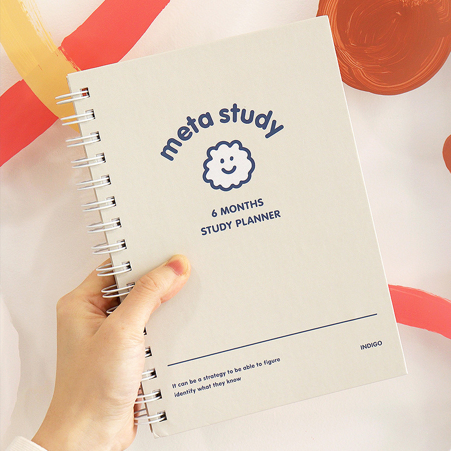 인디고 크리에이티브 6개월 학습계획 학생일정관리 시간계획 자기수양 코일북