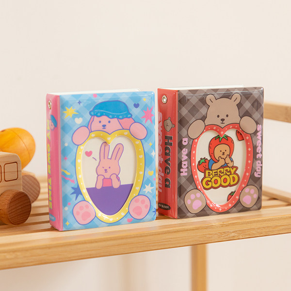 韩国dailylike软糖熊迷你拍立得相册3寸宝宝追星收藏收纳卡册ins