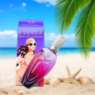 Escada艾斯卡达Marine Groove艳阳派对限量版女士淡香水4ML无喷头