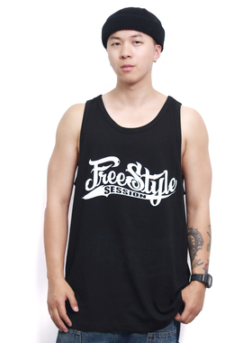 FBS x ARMORY x Freestyle Session三方联名嘻哈街舞宽松bboy背心
