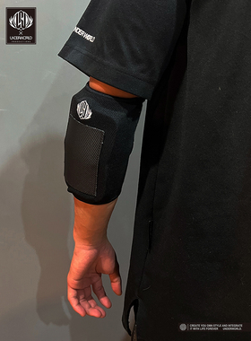 正品UNDERWORLD街舞装备护手肘加厚运动护具成人儿童少儿bboy护肘