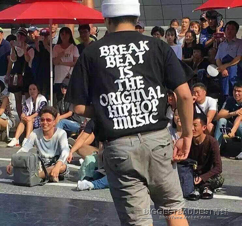 正品韩国SPRING SURESHOT嘻哈街舞hiphop bboy短袖宽松短袖T恤