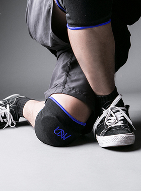 正品UNDERWORLD护膝bboy街舞装备footwork护膝盖加厚防撞运动护具