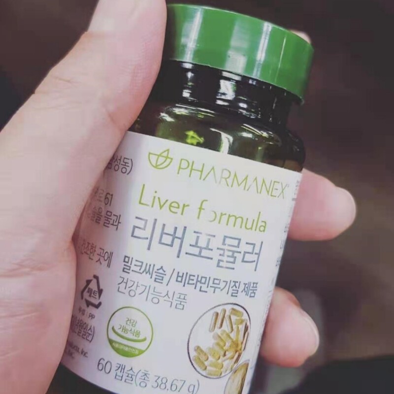 Nuskin韩国如新liver formula肝脏配方60粒水飞蓟
