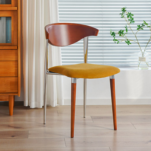 SOICKO北欧复古实木椅子靠背椅