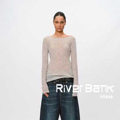 Liegee多色经典躁动毛边修身打底