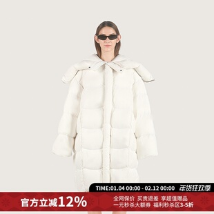 YANGYUQING高充绒量披肩帽云朵羽绒服外套25秋冬新款