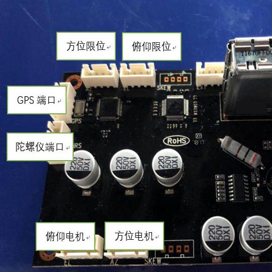 MOVEYSAT船用电视天线主板EARDATEK易而达蘑菇头主板YM330专用