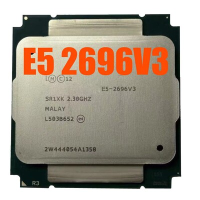 E5-2696V3 18核 36线程 2.3G主频 2696V3 支持DDR3内存