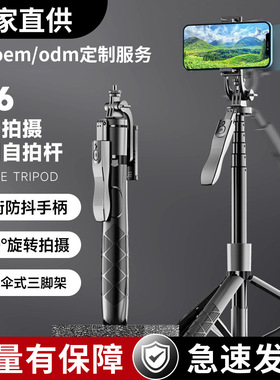 手机蓝牙L16补光自拍杆直播支架