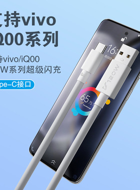 纯铜120W闪充数据线iQOOvivo
