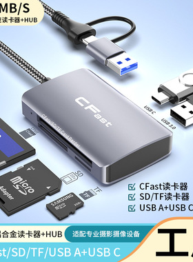 CFastType-C读卡器USB3.0高速