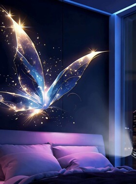 卧室儿童星空海洋蝴蝶投影小夜灯