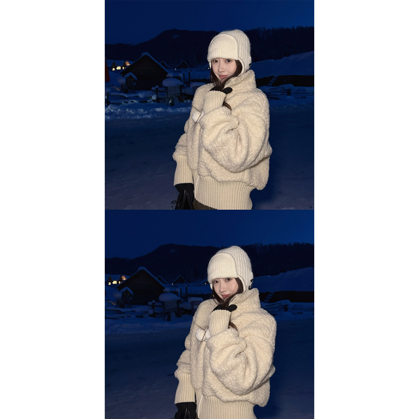 Here yaya shop 小奶糕羊毛羊驼毛针织拼接颗粒感面料立领外套,女装/女士精品,短外套,淘宝优惠券,粉丝福利购,淘宝优惠卷